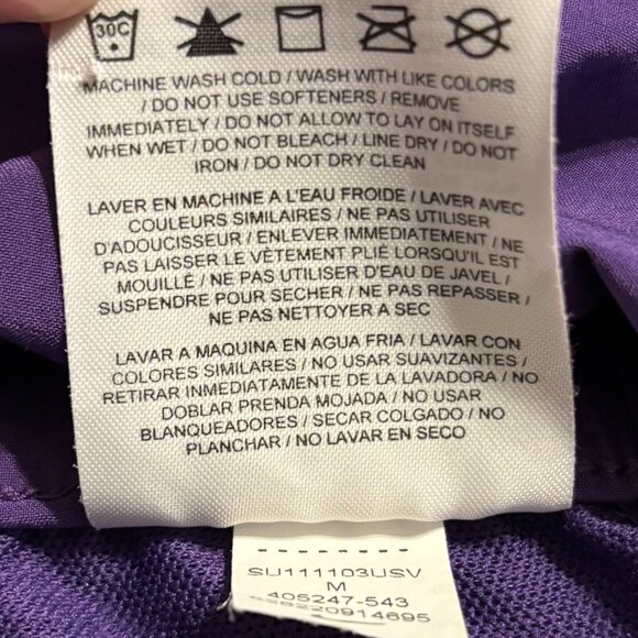 Nike Dri-FIT Running Skirt Purple Women’s Medium - Picture 12 of 12